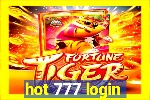 hot 777 login